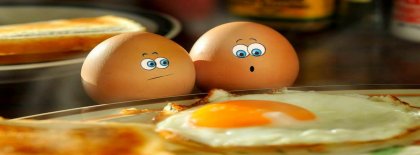 Funny Eggs Facebook Covers